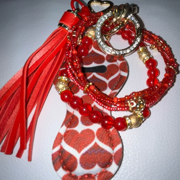 Heart Bracelet Keychain - Picture 2 of 14